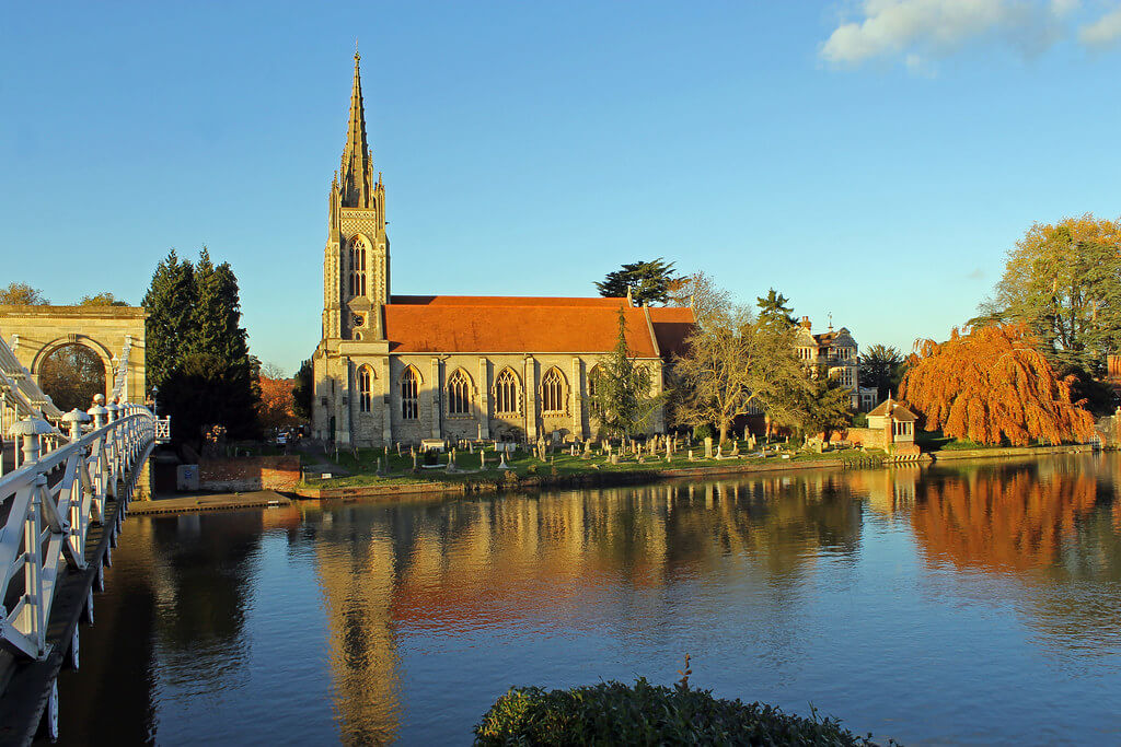 All Saints Church in Marlow